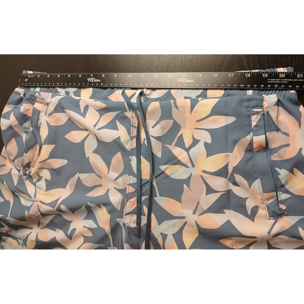 44° North Stretch Men's Size 1X Floral Print Omni Shade Shorts #505C - Picture 5 of 9